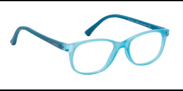 Noah licht turquoise / turquoise half transparant